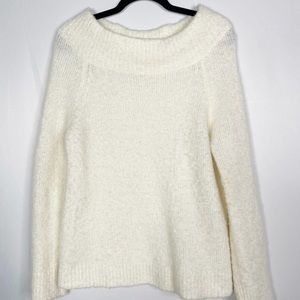 One fluffy sweater coat